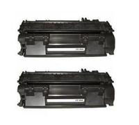 Compatible HP LaserJet P2050 Printer Toner Cartridges (2 Pack) -CE505X Multipack