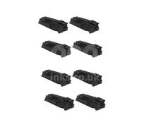 Compatible HP LaserJet P2055dn Printer Toner Cartridges (8 Pack) -CE505A Multipack
