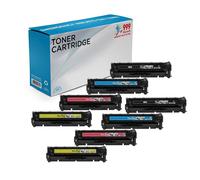 Compatible HP LaserJet Pro 400 Color MFP M475dn Printer Toner Cartridges (8 Pack) -CE410X Multipack