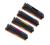 Compatible HP LaserJet Pro CP1525n Printer Toner Cartridges (4 Pack) -CE320A Multipack