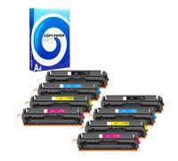 Compatible HP LaserJet Pro MFP 3302fdn Printer Toner Cartridges (8 Pack) -W2190X Multipack