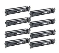 Compatible HP LaserJet Pro MFP M227fdw Printer Toner Cartridges (8 Pack) -CF230A Multipack