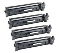 Compatible HP LaserJet Pro MFP M227sdn Printer Toner Cartridges (4 Pack) -CF230A Multipack