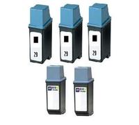 Compatible HP DeskJet 697c Printer Ink Cartridges (5 Pack) -51629AE Multipack
