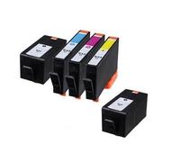 Compatible HP Officejet 6812e All-in-One Printer Ink Cartridges (5 Pack) -C2P23AE Multipack