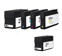 Compatible HP OfficeJet 7612 Wide Formate All-in-One Printer Ink Cartridges (5 Pack) -CN053AE Multipack