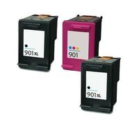 Compatible HP OfficeJet J4624 Printer Ink Cartridges (3 Pack) -CC654AE Multipack
