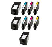 Compatible HP OfficeJet Pro 6960 All-in-One Printer Ink Cartridges (9 Pack) -T6M19AE Multipack