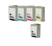 Compatible HP Pro 8500A Plus e-All-in-One Printer Ink Cartridges (5 Pack) -C4906AE Multipack