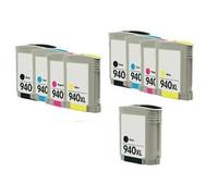 Compatible HP Officejet Pro 8500 Wireless Printer Ink Cartridges (9 Pack) -C4906AE Multipack