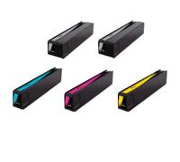 Compatible HP OfficeJet Pro X476dw Multifunction Printer Ink Cartridges (5 Pack) -CN625AE Multipack