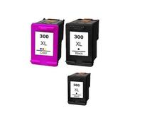 Compatible HP PhotoSmart C4783 Printer Ink Cartridges (3 Pack) -CC641EE Multipack