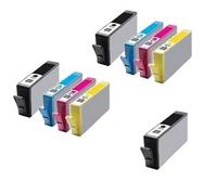 Compatible HP PhotoSmart Plus All-In-One Printer Ink Cartridges (9 Pack) -CN684EE Multipack
