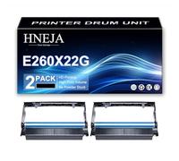 Compatible Imaging Unit for Lexmark E260 E260D E260DN E360D E360DN E460DN E460DW E462DTN Printer, E260X22G Drum Unit Replacement | High Yield | 20000 Pages,Black-2 Pack
