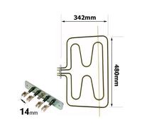 Indesit Genuine Top Oven Dual Heating Grill Element (3050W)