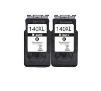 Compatible Ink Cartridge 140XL 141XL PG140 CL141 For Printers Like MG4110 MG3210 MG3510 MG474 Works With PG-140 CL-141(2Pack BK)