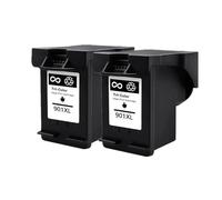 Compatible Ink Cartridge 901XL For H-P 901 XL For H-P901 Officejet 4500 J4580 J4550 J4540 4500 J4680 J4524 J4535 J4585 Printer(2 Black)