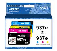 Compatible Ink Cartridge 937e 937 937XL for HP Officejet Pro 9110b 9120b 9130b 9720 9730 9110e 9120e 9130e 9720e
