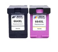 Compatible Ink Cartridge Compatible With 664 664XL Compatible With Deskjet 1115 2135 3635 2138 3636 3638 4535 4536 4538 4675 4676 4678(1BLACK 1COLOR)