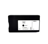 Compatible Ink Cartridge Compatible With 711 Designed Compatible With DesignJet T120 T520 T530 Plotter Print Head(1PC BLACK)