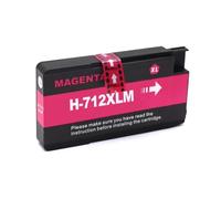 Compatible Ink Cartridge Compatible With 712 XL 712XL 3ED71A 3ED67A Compatible With DesignJet T210 T230 T250 T650 T630 Inkjet Printer(1PCS Magenta)