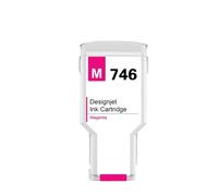 Compatible Ink Cartridge Compatible With 746 P2V82A P2V83A P2V80A P2V78A Compatible With DesignJet Z6 And Z9 Large Format Printers(HP-746-M-300ML)