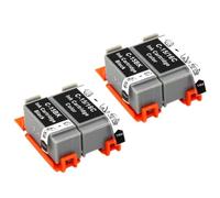 Compatible Ink Cartridge Compatible With BCI15 BK/C BCI16 BCI-16 Compatible With I70 I80 SELPHY DS700 DS810 IP90 Mini220 Printer(2 Set 4PCS)