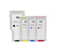 Compatible Ink Cartridge For 728 For HP728 FOR DesignJet T830 T730 Printer F9J67A F9J66A F9J65A(One Set)
