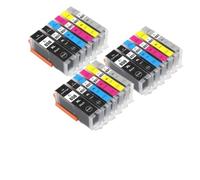 Compatible Ink Cartridge For Printers PGI650 650 651 XL 650XL CLI-651XL 651XL Works With MG6360 MG7160 7560 Models(3SETS (18PCS))