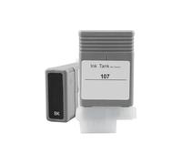 Compatible Ink Cartridge PFI-107 PFI107 Compatible With IPF680 IPF685 IPF770 IPF780 IPF785 IPF670 Printers 130ML(1PC BLACK)
