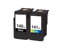 Compatible Ink Cartridge PG140 CL141 For MG2580 MG2400 MG2500 IP2880 MG3610 Printers Replacement For PG140XL CL141XL(1Black 1Color)