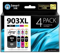 Compatible Ink Cartridge Replacement for HP 903 903XL High Yield 4 Multipack