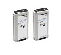Compatible Ink Cartridges Compatible With 72 6 Color 130ml With Chip Compatible With Designjet T610 T770 T795 T1100 T1120 T1200 T1300 T2300(2 MBK)
