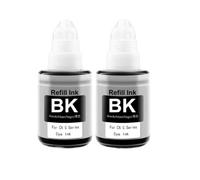 Compatible Ink for Canon GI490 GI790 GI890, Compatible with Pixma G Series Printers G1000 G1100 G1400 G2000 G2100 G2400 G3000(2PC-Black)