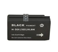 Compatible Inkjet Ink Cartridge 964XL 968XL Compatible With Printer Supplies OfficeJet Pro 9010 9012 9013 9014 9015 9018 9019 9020 For Part Number 964 968(BK 1pcs)
