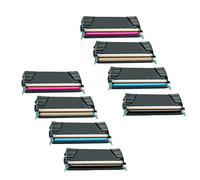 Compatible Konica Minolta Bizhub C10 Printer Toner Cartridges (8 Pack) -A00W472, TN212K Multipack