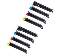 Compatible Konica Minolta Bizhub C252 Printer Toner Cartridges (8 Pack) -TN210BK Multipack