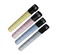 Compatible Konica Minolta Bizhub C284 Printer Toner Cartridges (4 Pack) -TN321K, A33K150 Multipack