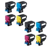 Compatible Multipack Konica Minolta TNP22B/Y 2 Full Sets Laser Toner Cartridges