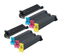Compatible Konica Minolta Bizhub C352 Printer Toner Cartridges (8 Pack) -8938705 Multipack
