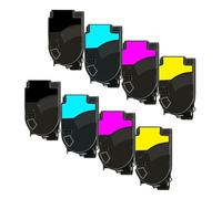 Compatible Konica Minolta Bizhub C450 Printer Toner Cartridges (8 Pack) -TN310K Multipack