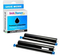 Compatible KXFA57E Black Twin Pack Thermal Ink Film Ribbon (KXFA57E)