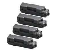 999inks Compatible Quad Pack Kyocera TK-1170 Black Laser Toner Cartridges (4 Pack)