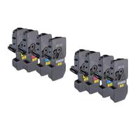Compatible Kyocera ECOSYS M5526cdw Printer Toner Cartridges (8 Pack) -1T02R70NL0 Multipack
