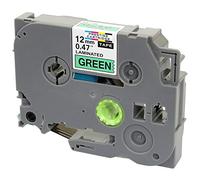 Compatible Label Tape TZe731 TZ731 Black on Green 12 mm x 8 m Suitable for PT-1000 1005 1010 3600 9600 D210 D400 D600VP E300VP E550WVP H101C H101GB H105 H110 H300 H500 P700 P750W