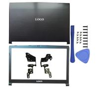 Compatible Laptop Replacement Parts Compatible With GP72 GL72 GL72M MS-1795 MS-1799 MS-179B Including LCD Back Cover Front Bezel Hinges Palmrest And Bottom Case Plastic(AB HINGES1)
