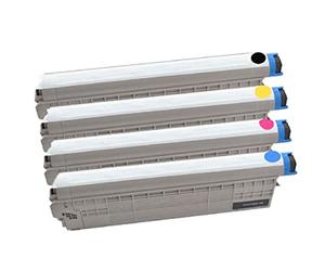 COMPATIBLE LASER TONER 4 PACK/SET FOR OKI MC853/MC873/MC883