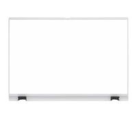 Compatible LCD Back Cover Front Bezel Hinges Hinge Cover Rear Lid Case For 7400 7401 Models 0NCVP1 0CYKR7(B Cover White)