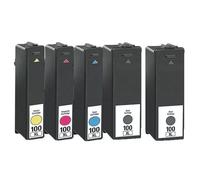 Compatible Lexmark Interact S605 Printer Ink Cartridges (5 Pack) -14N1068E Multipack