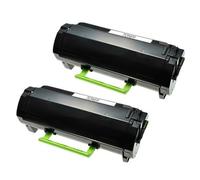 Compatible Lexmark MS410dn Printer Toner Cartridges (2 Pack) -50F2U00 Multipack